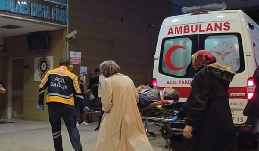 Evin çatısından düşen kişi yaralandı