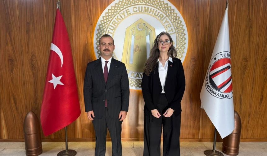 Avustralya'nın Çanakkale Konsolosundan Kaymakam Yenigün'e ziyaret