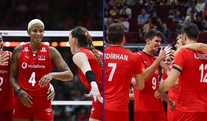 A Milli voleybol takımlarının maç programı belli oldu
