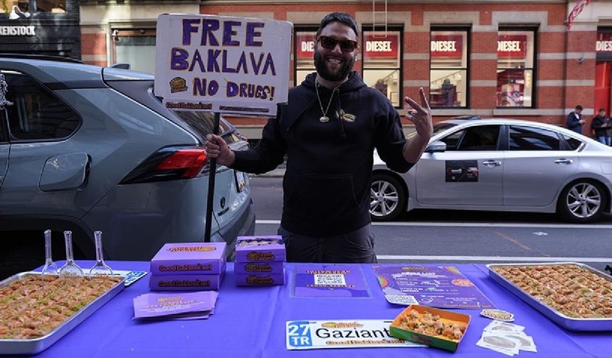 ABD'li girişimci, Antep baklavasını iş fırsatına dönüştürdü