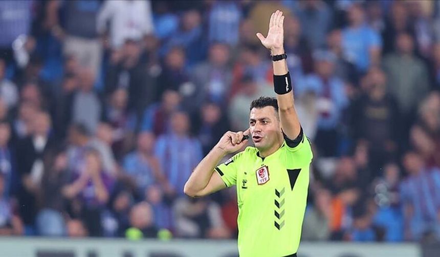 Trendyol Süper Lig'de 16. hafta maçlarını yönetecek hakemler açıklandı