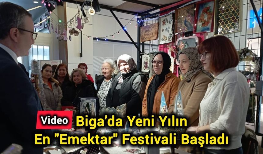 Biga’da Yeni Yılın En "Emektar" Festivali Başladı