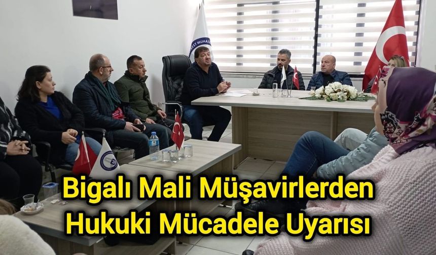 Biga’dan 586 sayılı tebliğe tepki