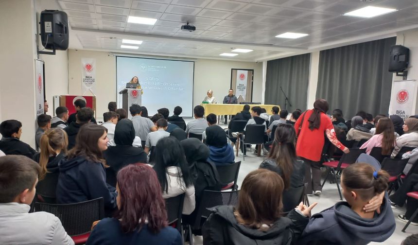 Biga’da Liselilere "Hayat Dersi"