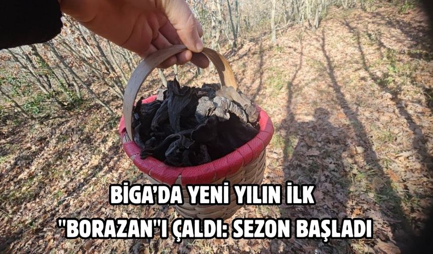 Biga’da yeni yılın ilk "Borazan"ı çaldı: sezon başladı