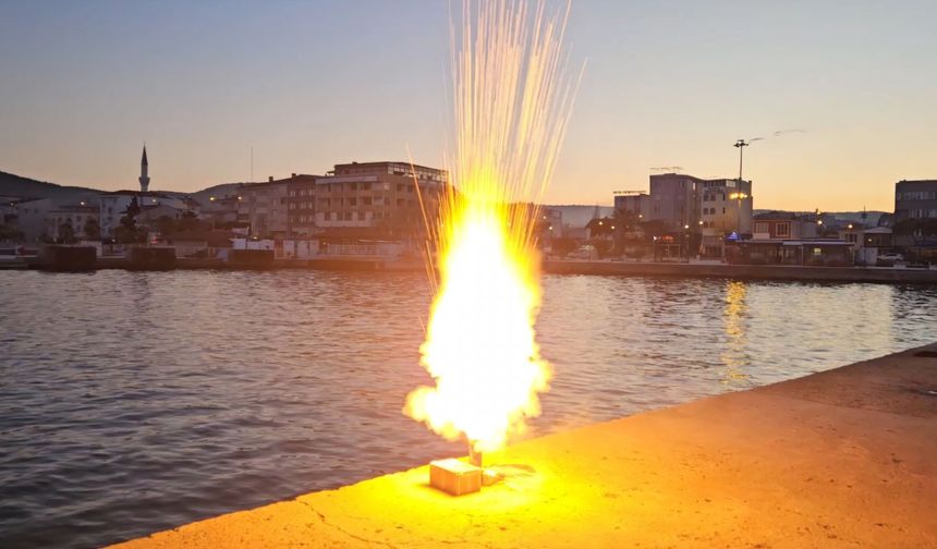 Çanakkale’de iftar vaktini artık o ses duyuruyor!