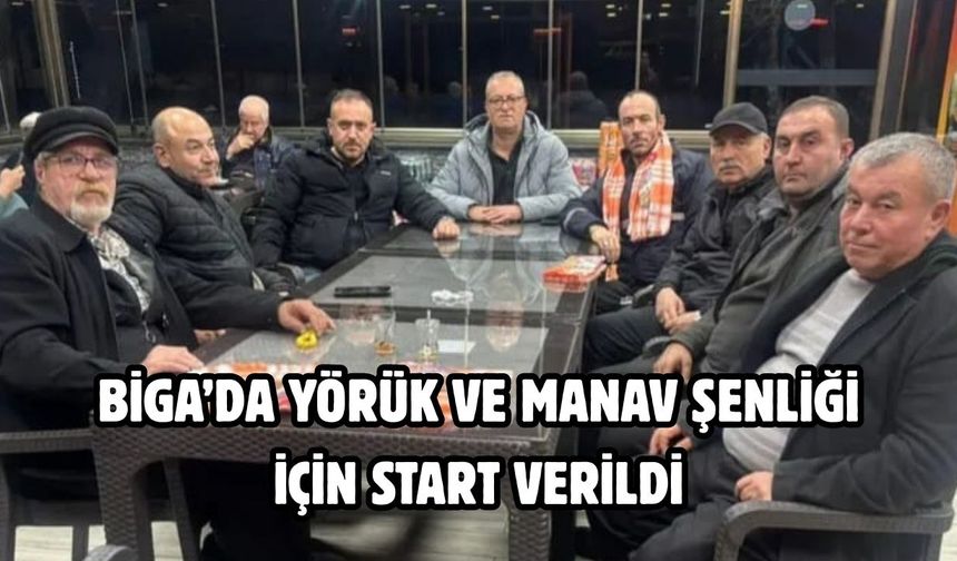Biga’da yörük ve manav şenliği için start verildi