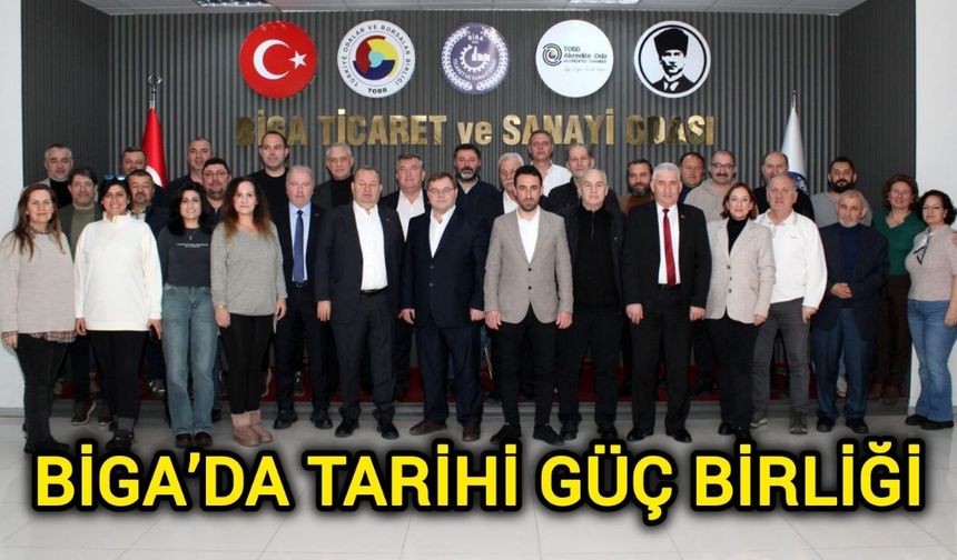 Biga’dan Çanakkale’ye örnek güç birliği