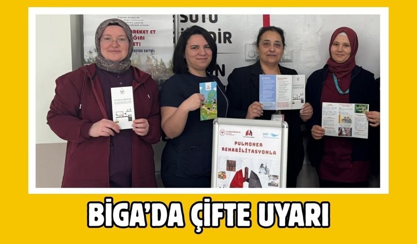 Biga’da çifte uyarı