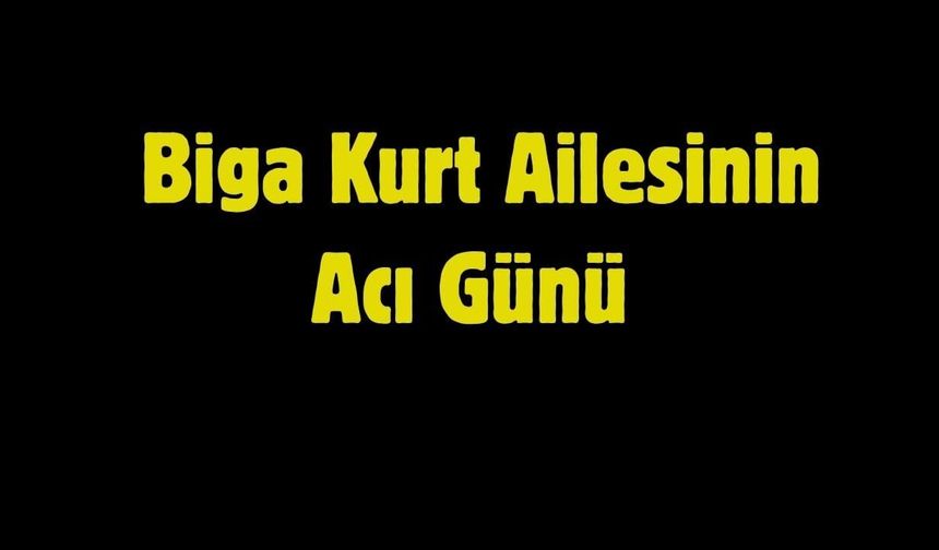 Biga'da Kurt Ailesinin Acı Günü