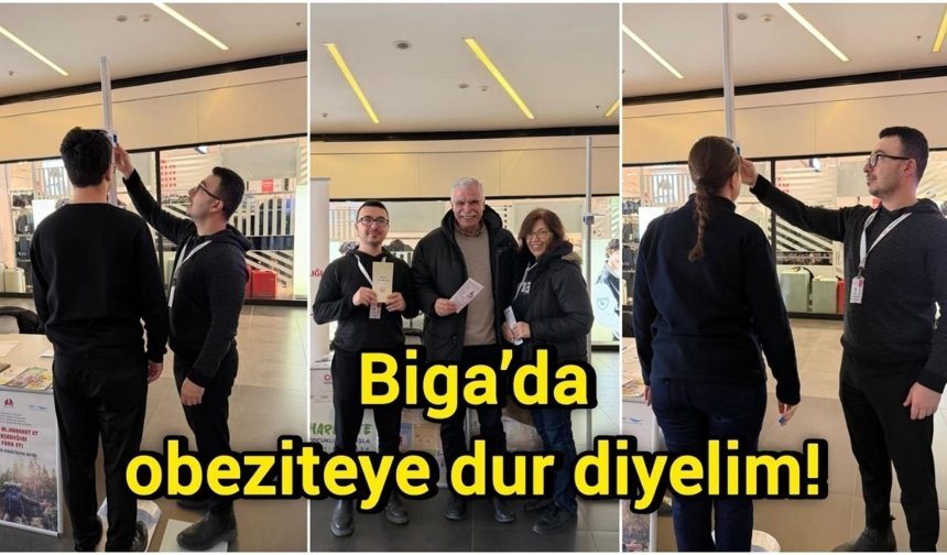 Biga’da obeziteye dur diyelim!