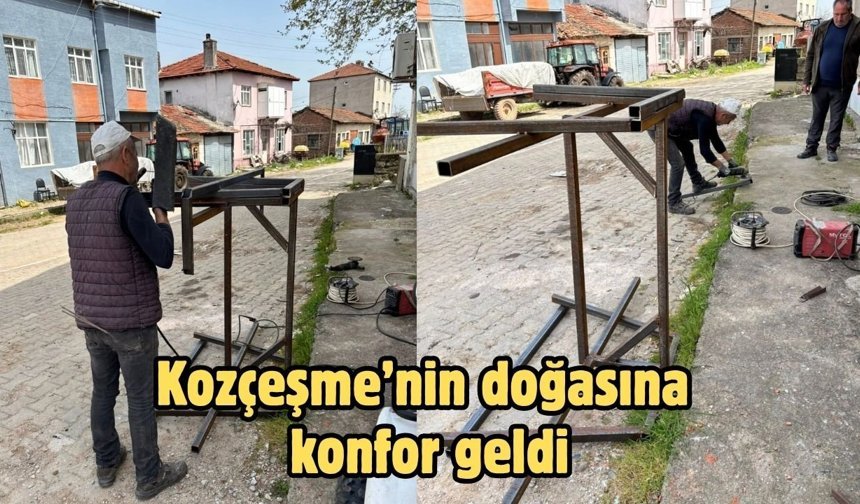 Kozçeşme’nin doğasına konfor geldi