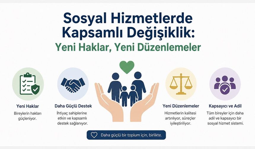 Sosyal Hizmetlerde Kapsamlı Değişiklik: Yeni Haklar, Yeni Düzenlemeler
