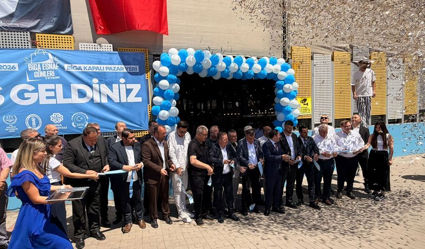 Biga’da üç günlük esnaf günleri başladı