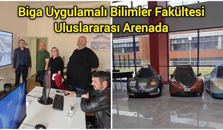 Biga Uygulamalı Bilimler Fakültesi Uluslararası Arenada
