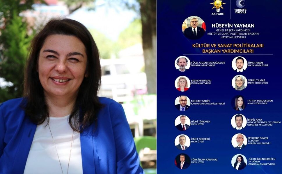 Jülide İskenderoğlu Kültür ve Sanat Politikaları Başkan Yardımcısı oldu