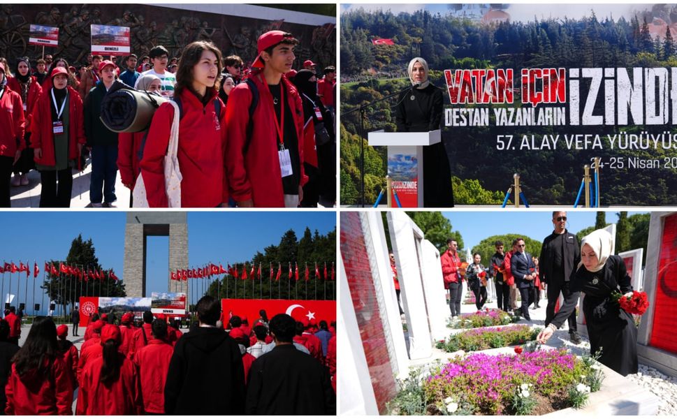Çanakkale Ruhuna Saygı: 57. Alay’a Vefa, Abide’de Noktalandı