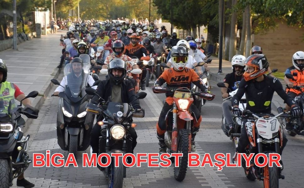 Çanakkale Biga motoseverlerle dolacak