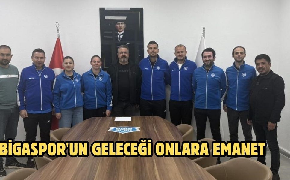 Bigaspor'un geleceği onlara emanet