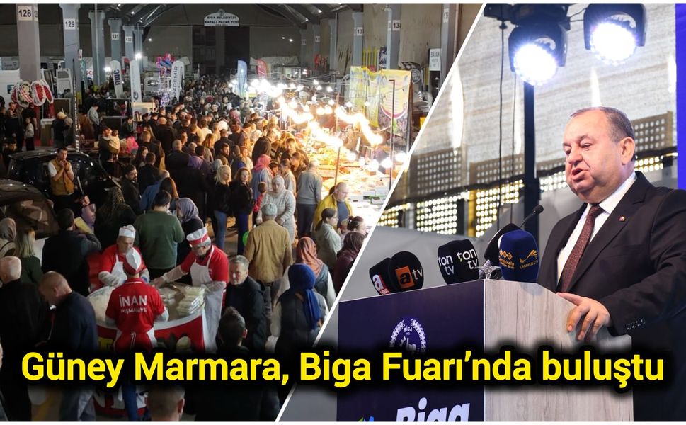 Güney Marmara, Biga Fuarı’nda buluştu