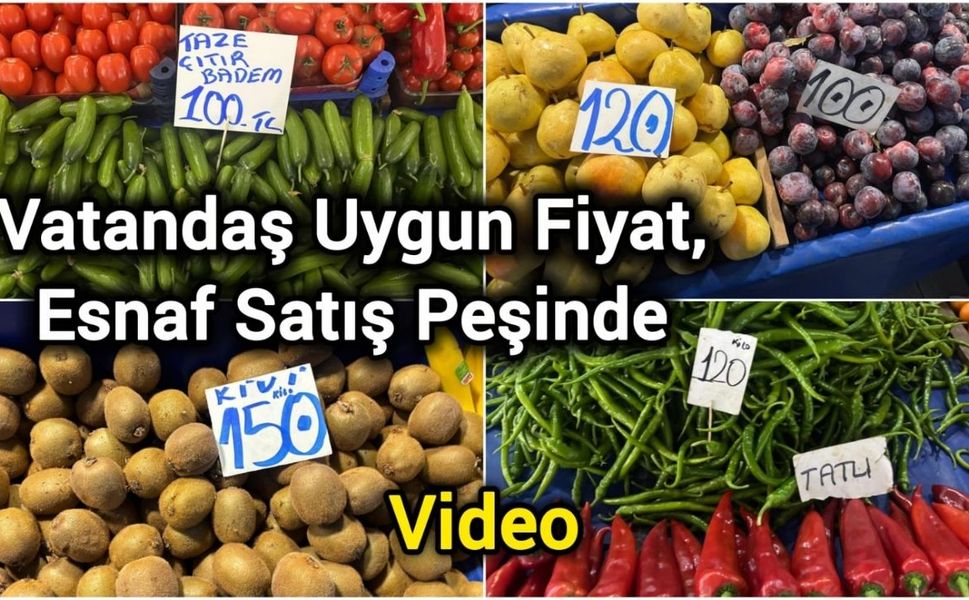 Biga’da Pazar Mesaisi