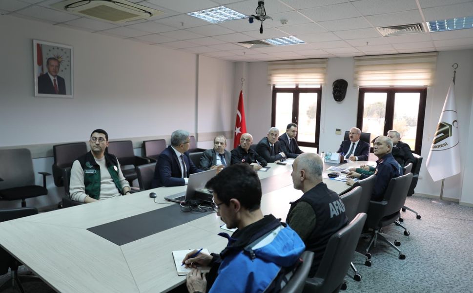 Çanakkale'de su taşkınları değerlendirildi