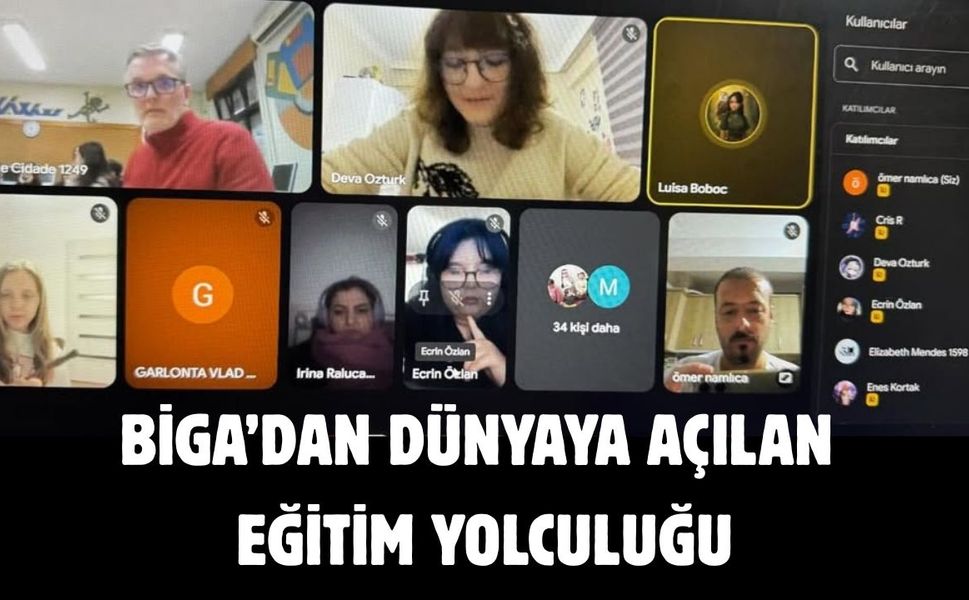 Biga’dan dünyaya açılan eğitim yolculuğu
