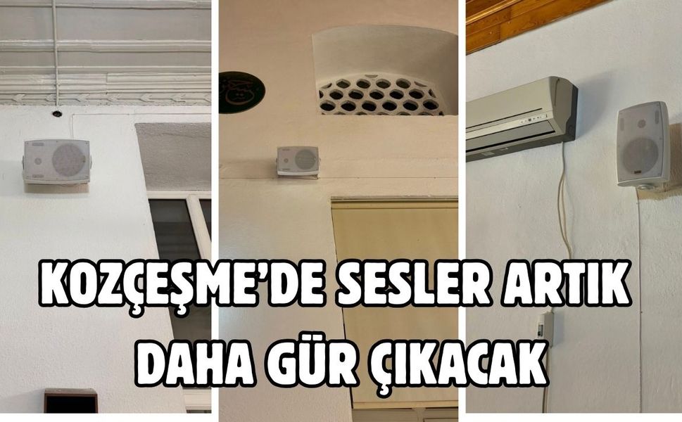 Kozçeşme’de sesler artık daha gür çıkacak