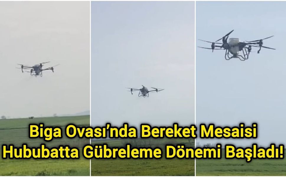 Biga Ovası’nda Bereket Mesaisi: Hububatta Gübreleme Dönemi Başladı!