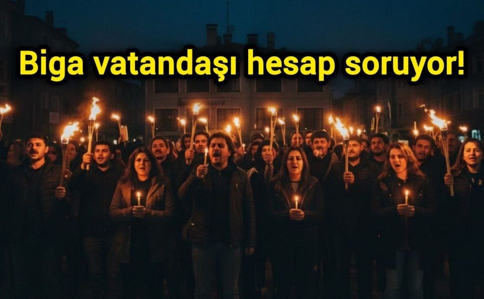 Biga vatandaşı hesap soruyor!