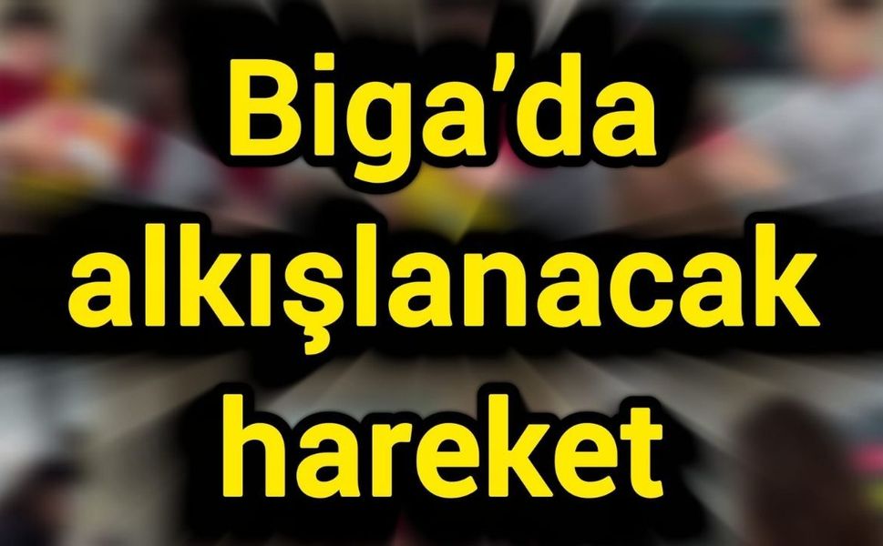 Biga’da alkışlanacak hareket: İyilik kolileri yola çıktı