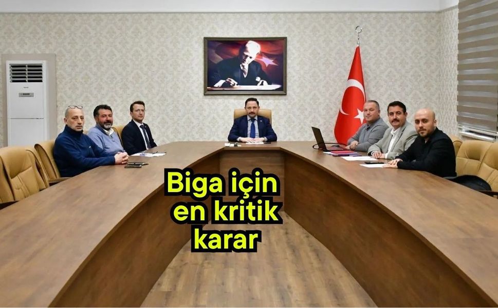 Biga için en kritik karar