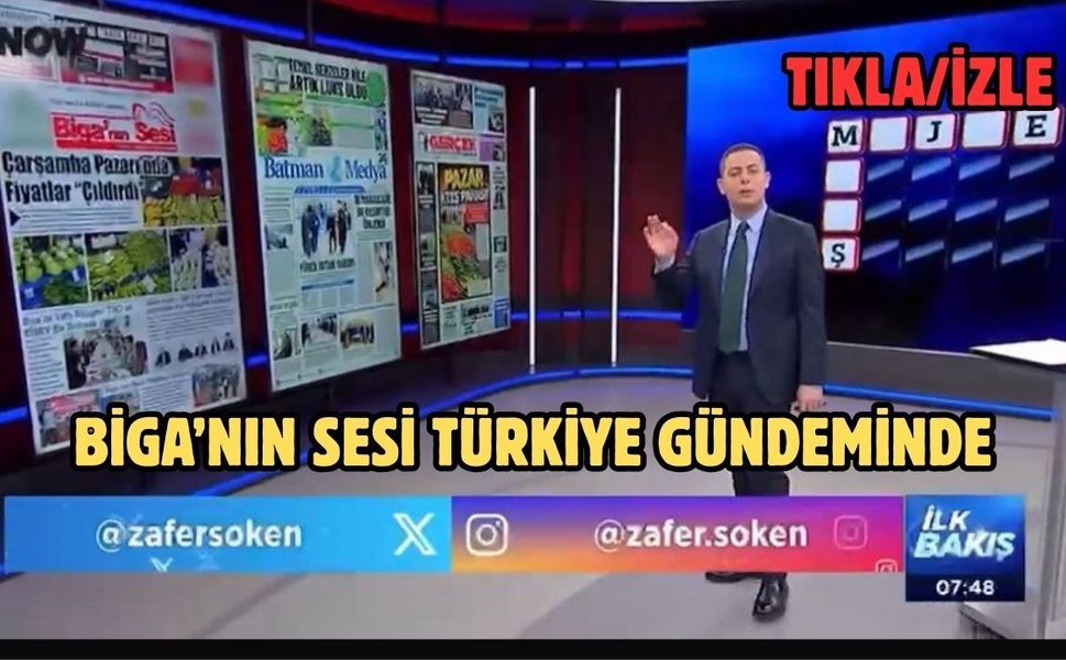 Biga Çarşamba Pazarı Haberi NOW TV’de