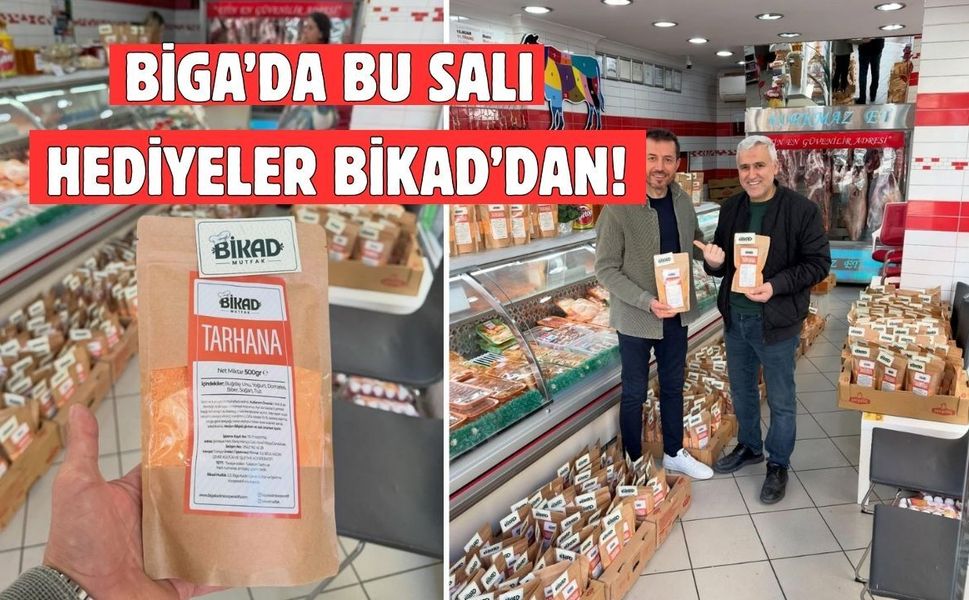 Biga’da bu salı hediyeler BİKAD’dan!