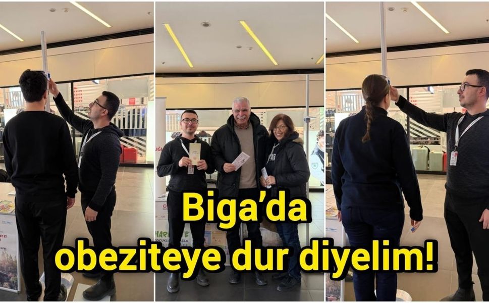 Biga’da obeziteye dur diyelim!