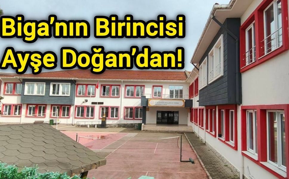 Biga’nın Birincisi Ayşe Doğan’dan!