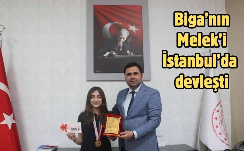 Biga’nın Melek’i İstanbul’da devleşti