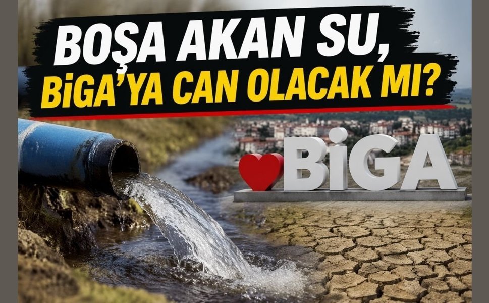 Boşa akan su, Biga’ya can olacak mı?