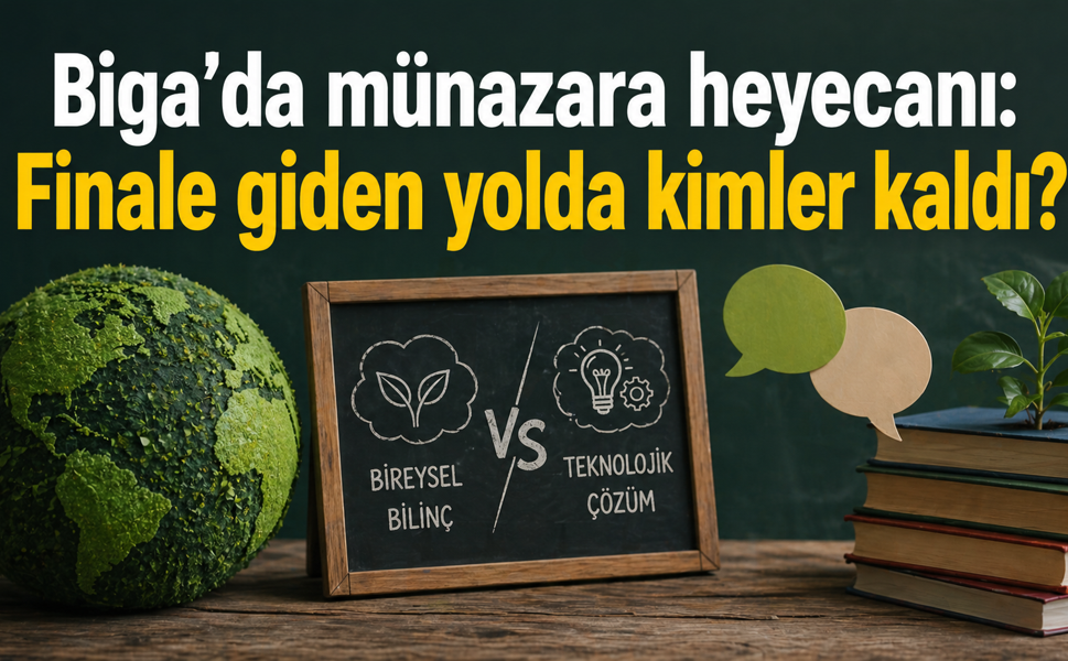 Biga’da münazara heyecanı: Finale giden yolda kimler kaldı?