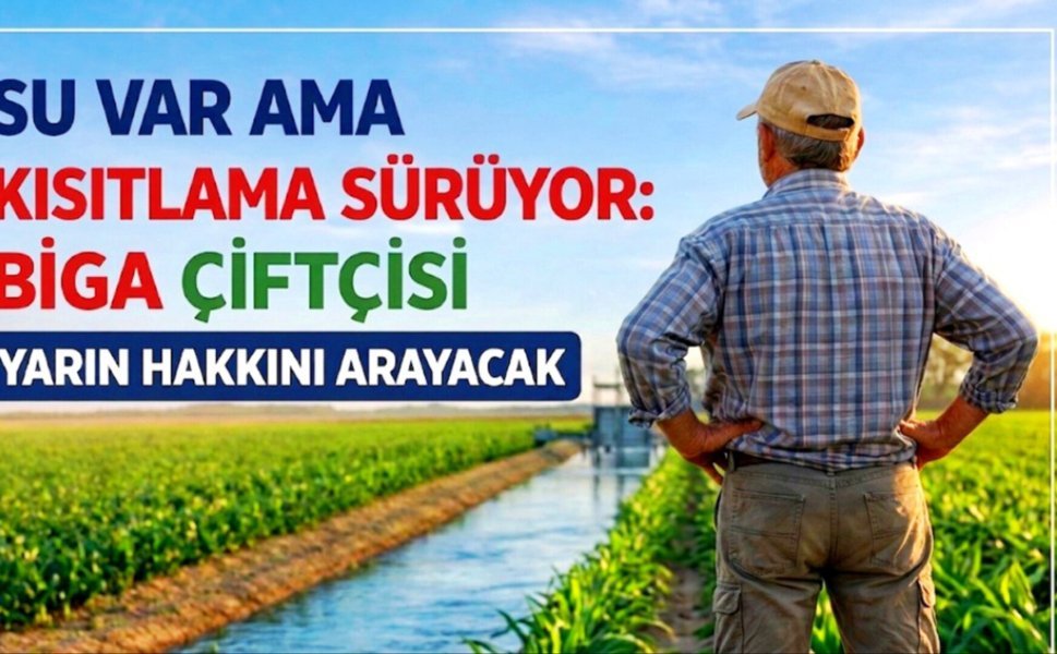 Biga Çiftçisi Yarın Hakkını Arayacak
