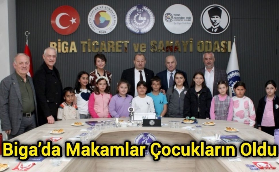 Biga’da Makamlar Çocukların Oldu