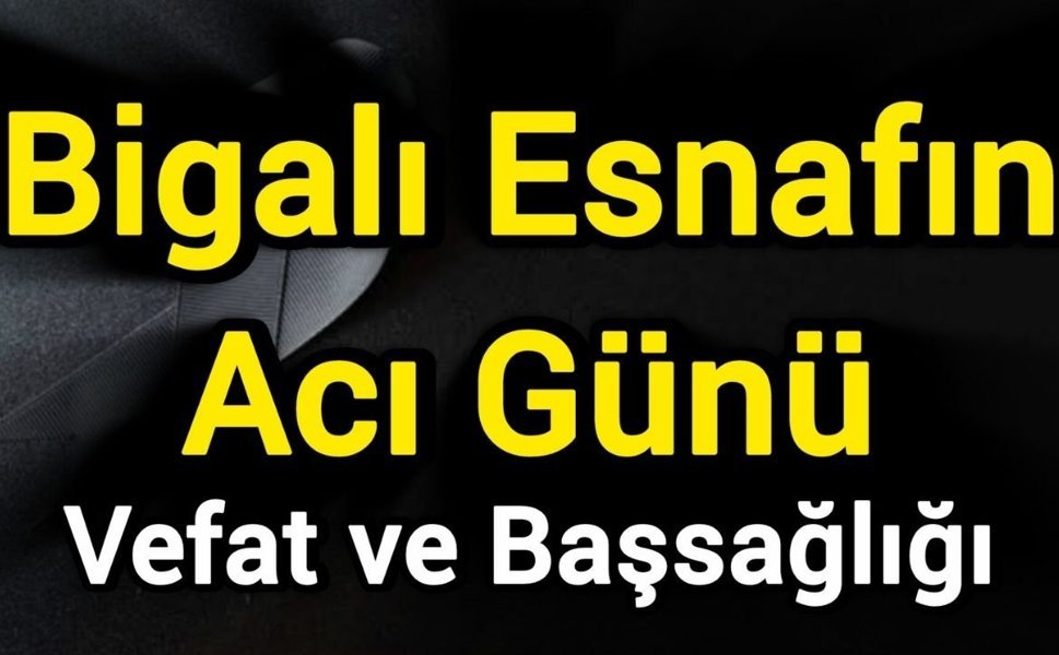 Bigalı Esnafın Acı Günü