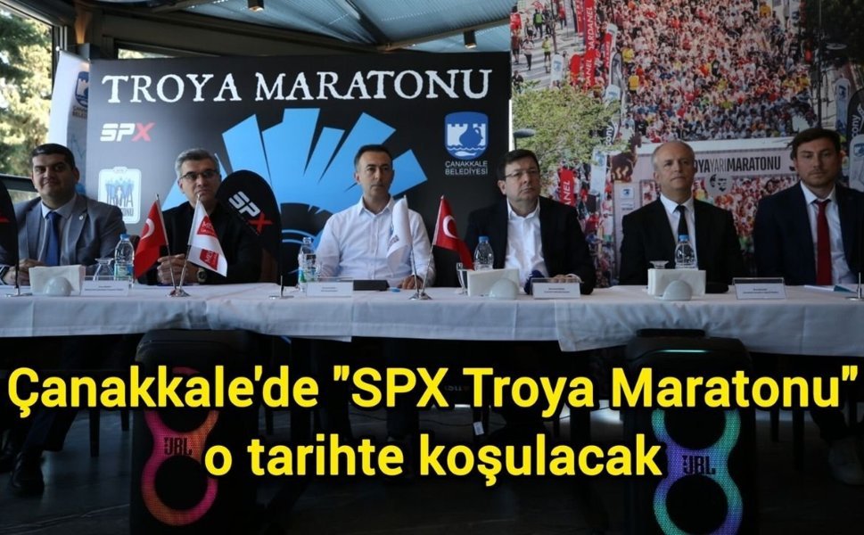 Çanakkale'de "SPX Troya Maratonu" o tarihte koşulacak