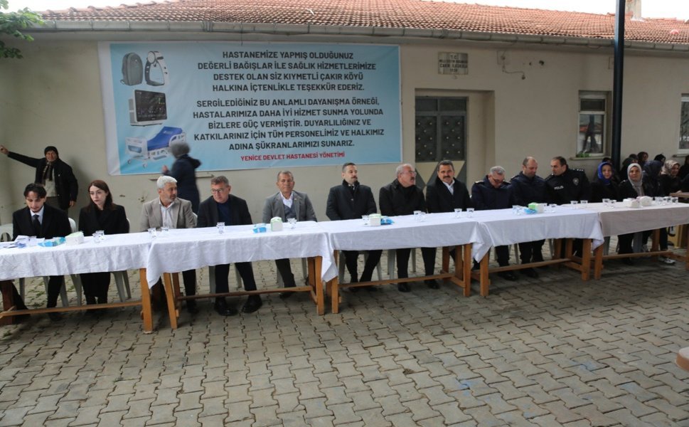 Çanakkale'de vatandaşların bağışlarıyla tıbbi malzeme alındı