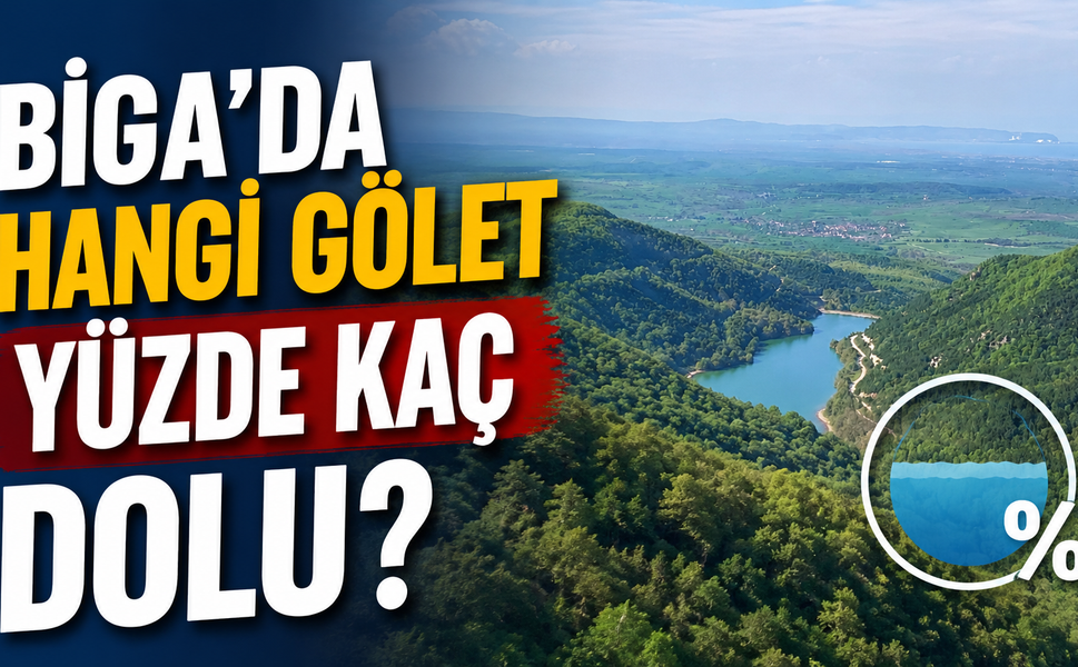 Biga&rsquo;da hangi g&ouml;let y&uuml;zde ka&ccedil; dolu?