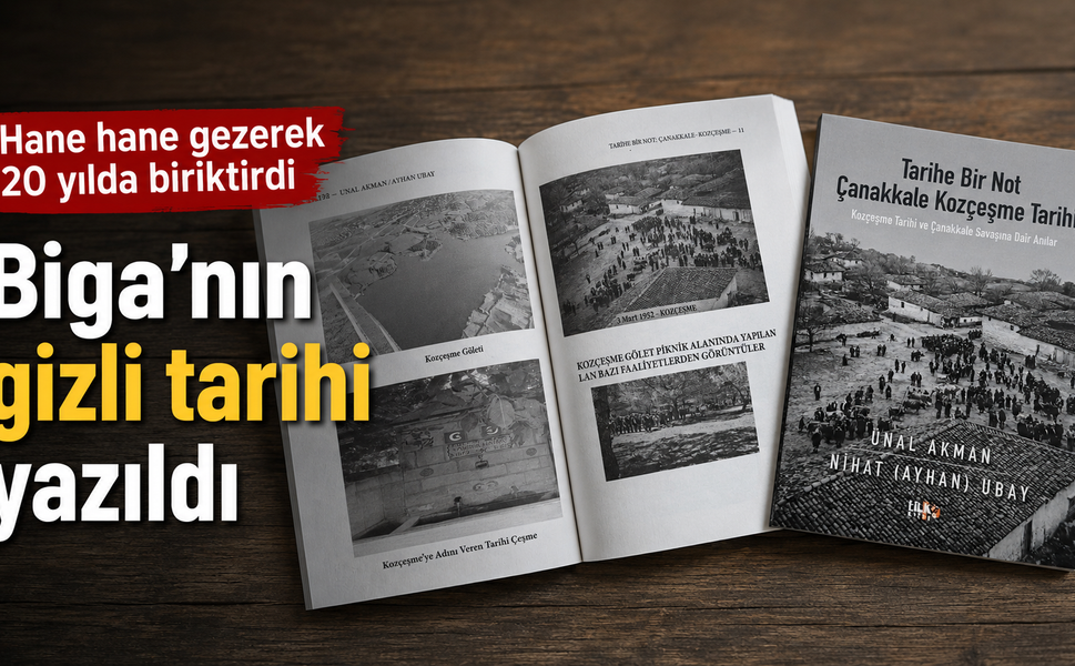 Hane hane gezerek 20 yılda biriktirdi Biga’nın gizli tarihi yazıldı