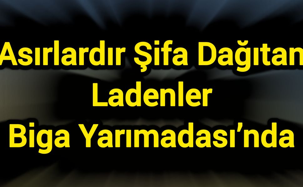 Asırlardır Şifa Dağıtan Ladenler Biga Yarımadası’nda
