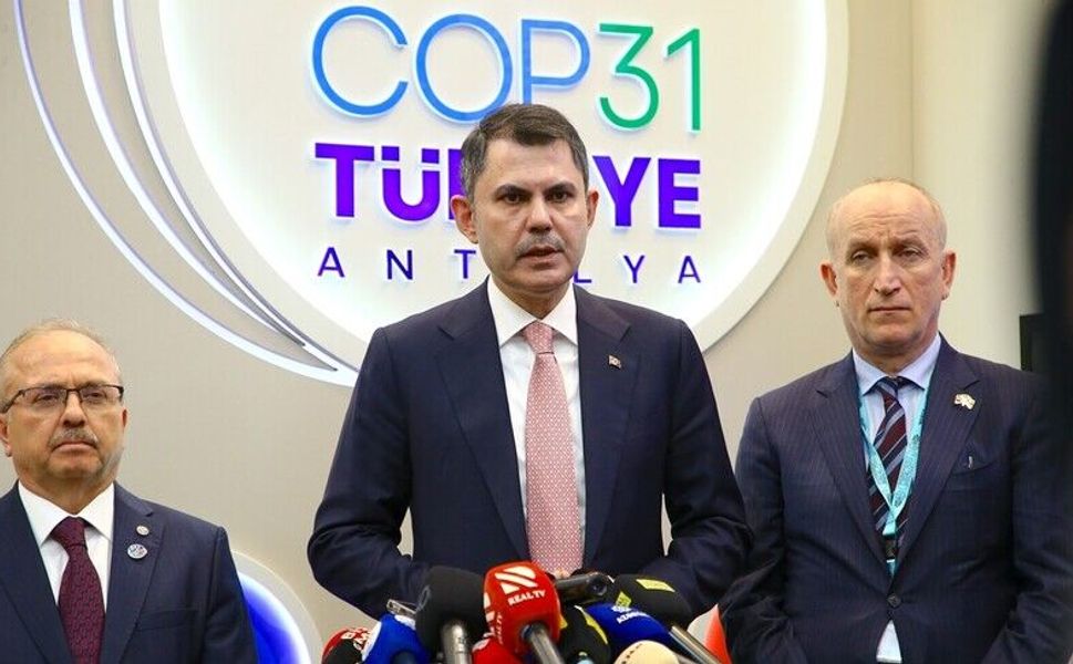 Bakan Kurum: İstiyoruz ki COP31 artık aksiyon g&uuml;ndemli olsun