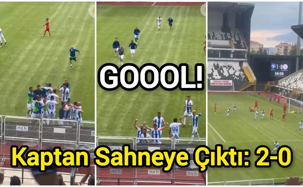 GOOOL! Kaptan Sahneye Çıktı: 2-0