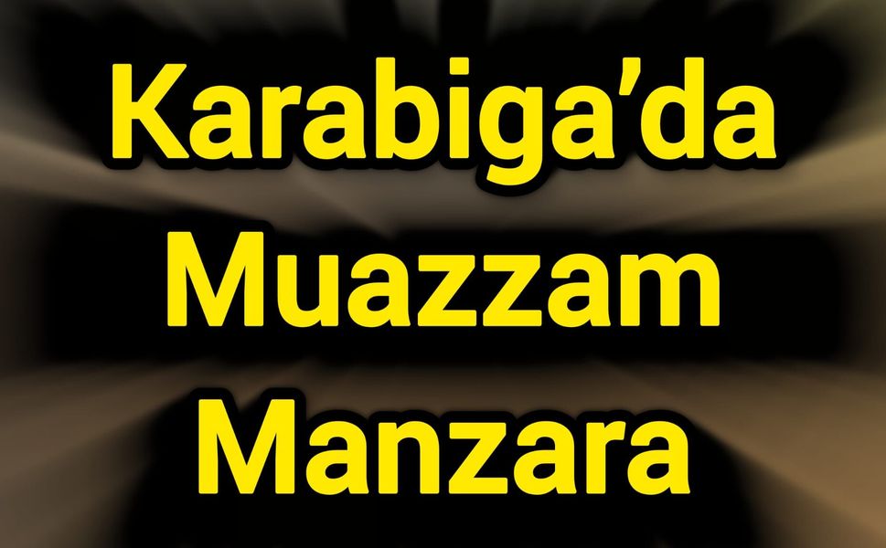 Karabiga’da Muazzam Manzara
